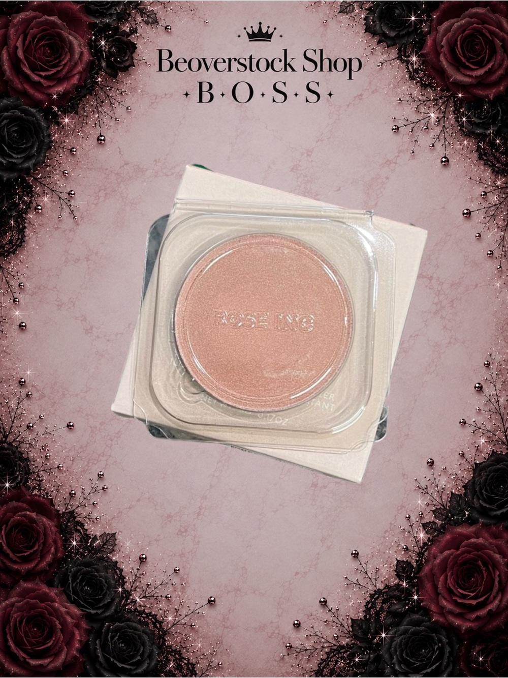 New ROSE INC Solar Radiance Refill Hydrating Cream Highlighter – Glancing